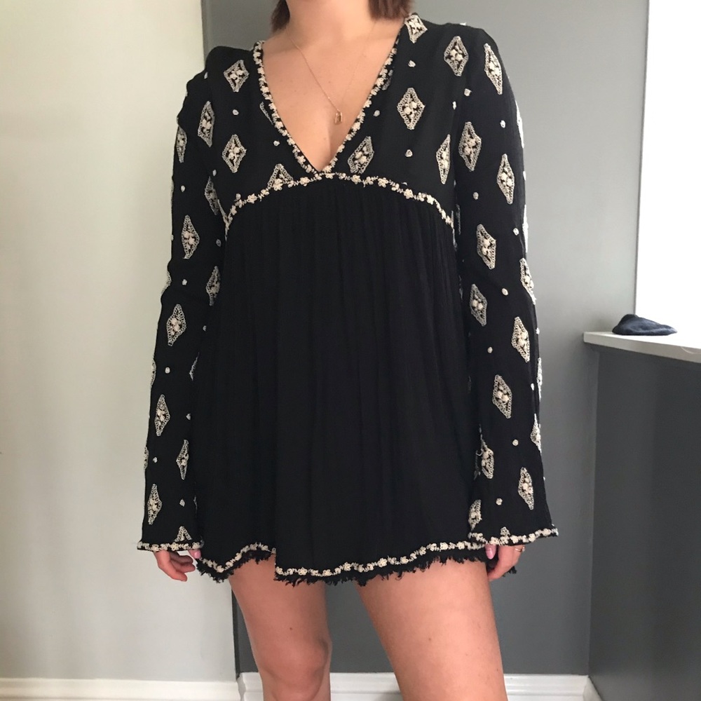Black free people dress